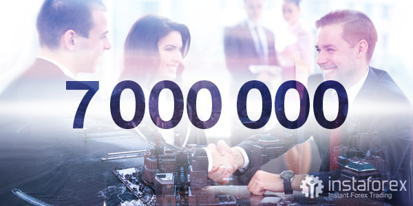 7.000.000 trader diseluruh dunia memilih InstaForex